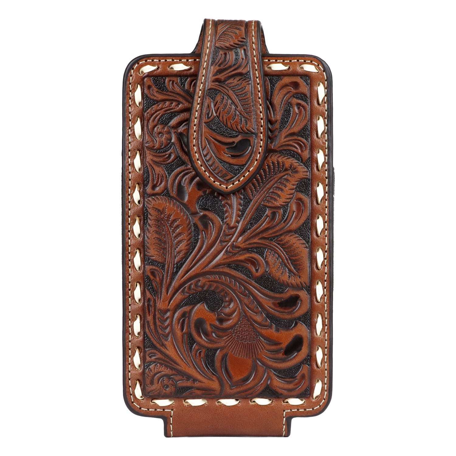 Ariat Large Floral Tooled Phone Case