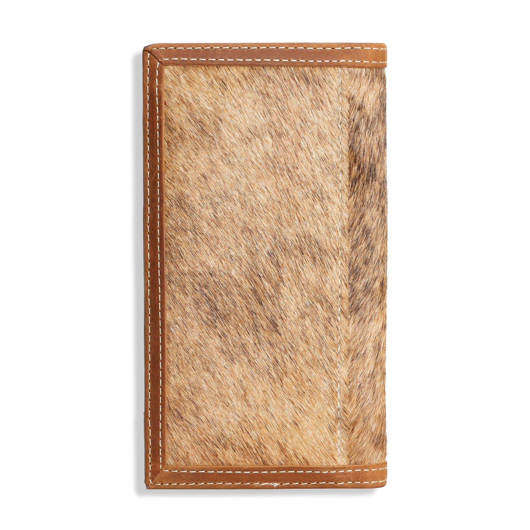 Ariat Calf Hair Medium Brown Rodeo Wallet