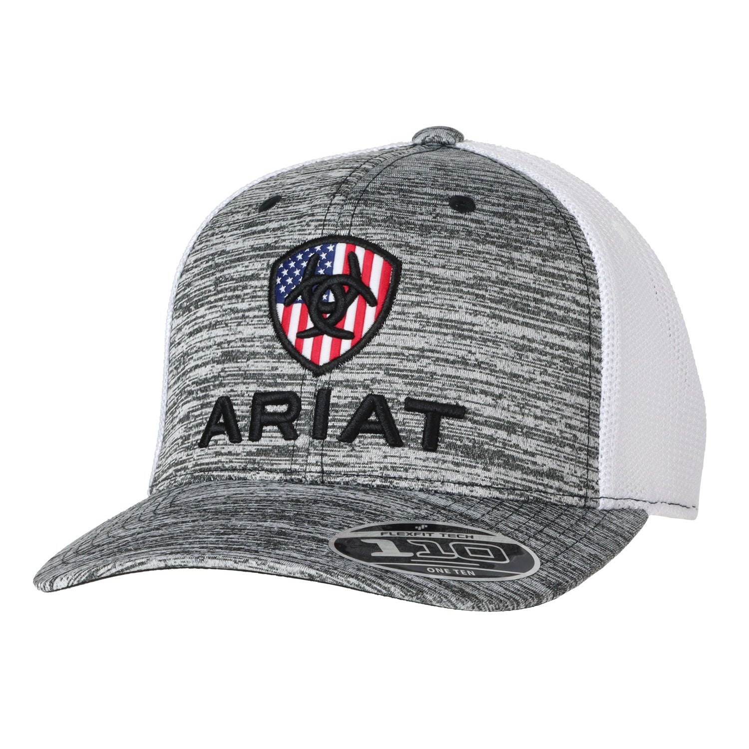 Ariat Heather Grey USA Signature Cap