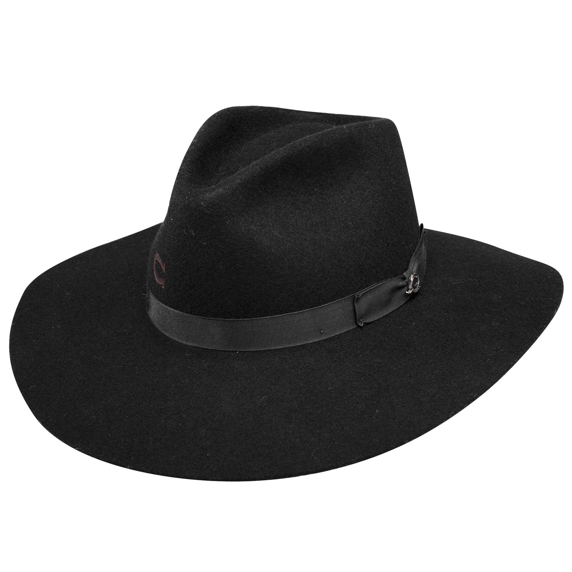 Charlie 1 Horse Highway Black Felt Hat