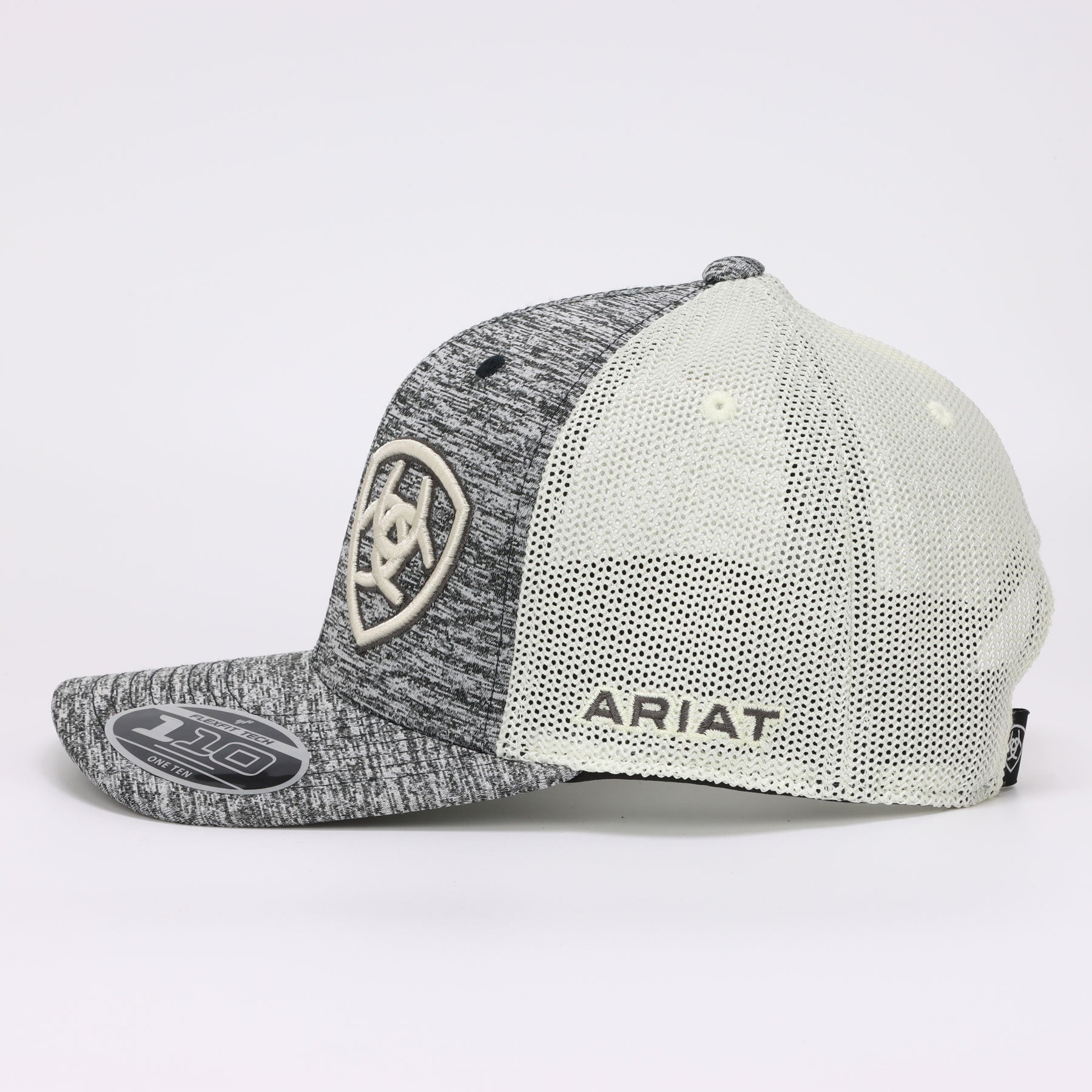 Ariat 110 Offset Grey Shield Cap