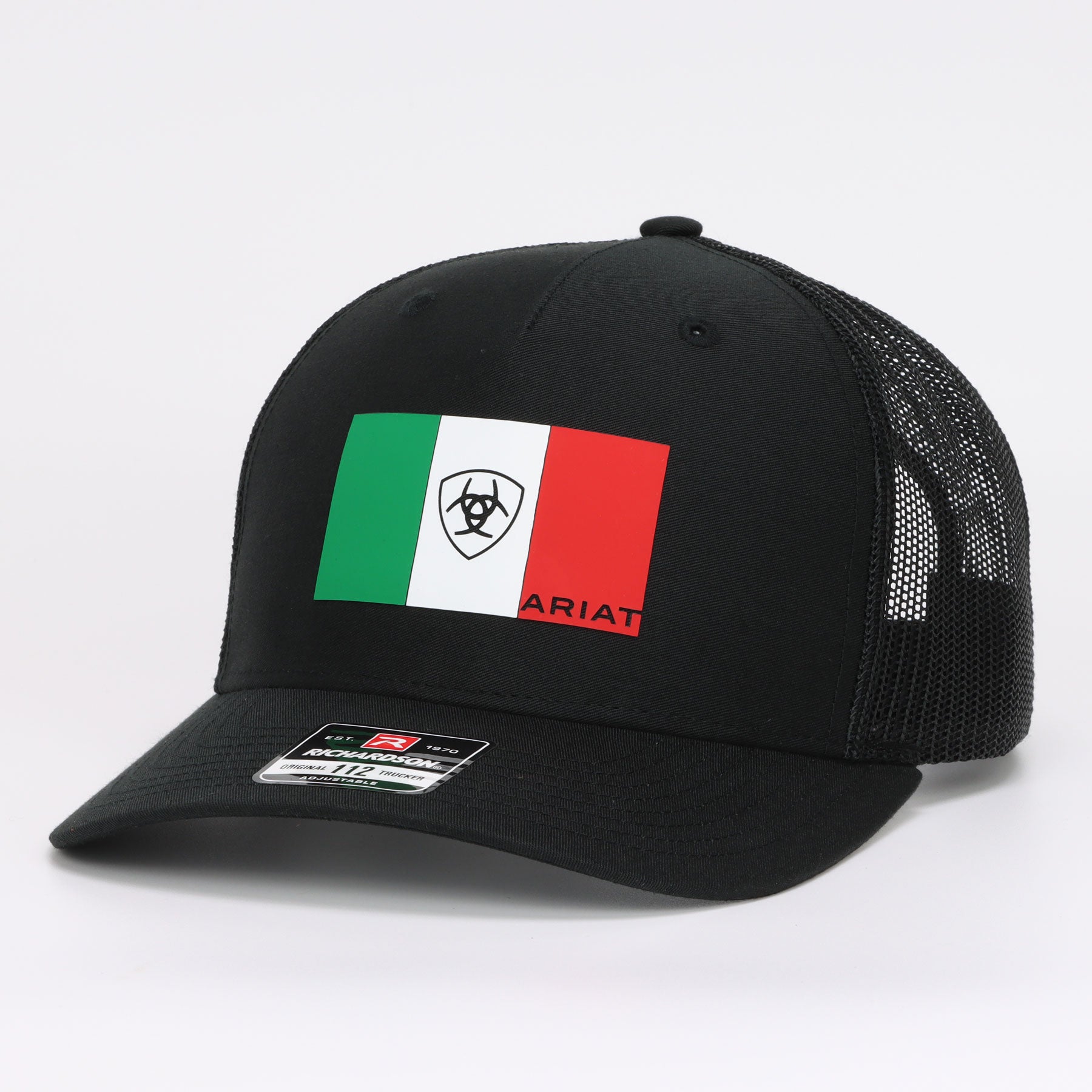 Ariat Black Mexico Flag Cap