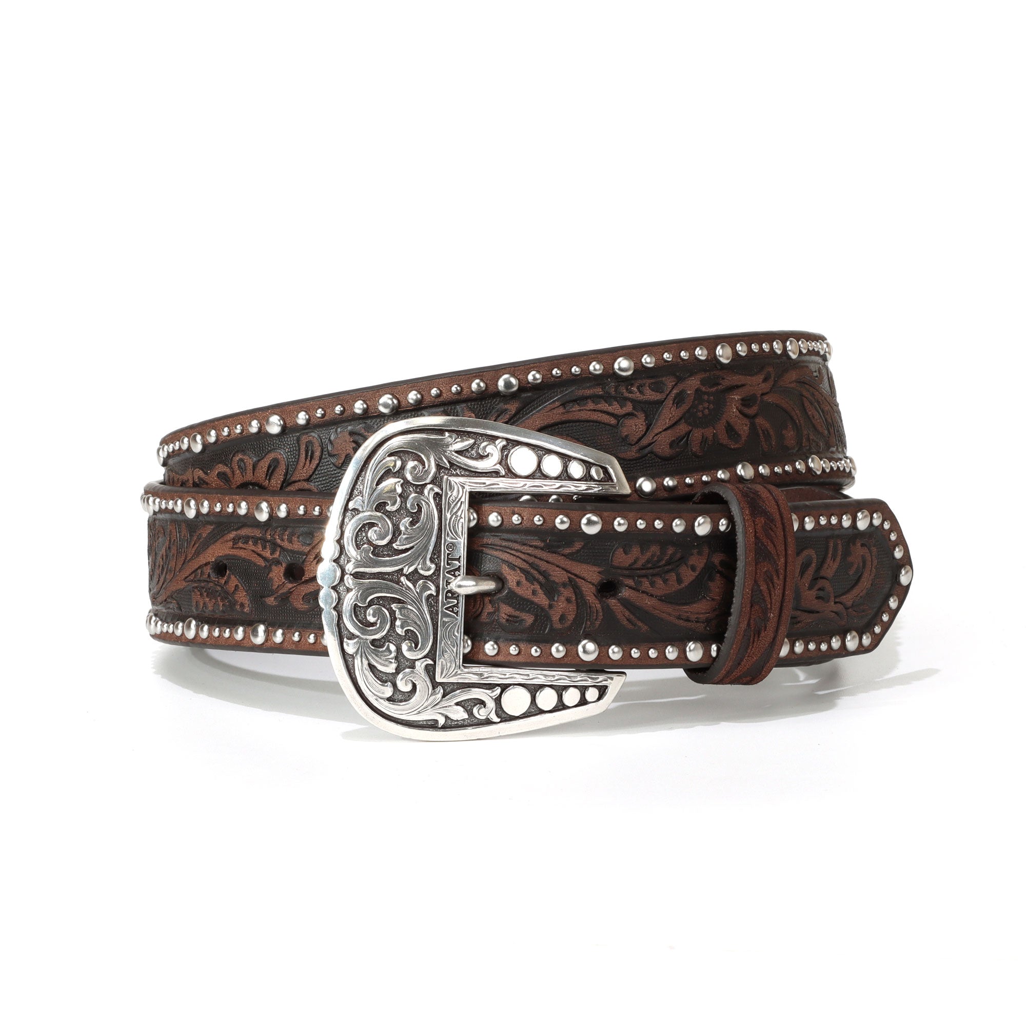 Ariat Women's Brown Embossed Belt