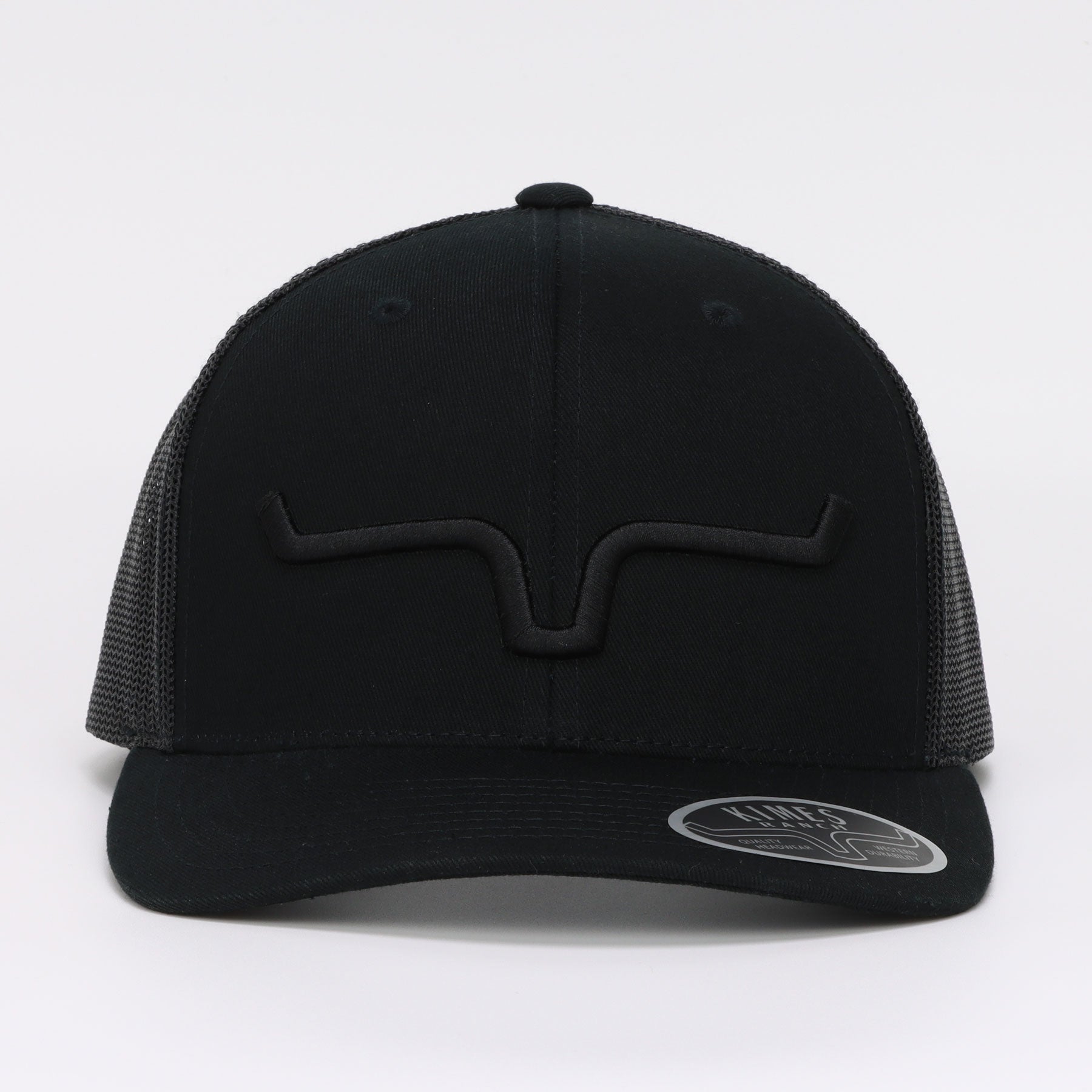 Kimes Ranch Weekly Trucker Black Cap