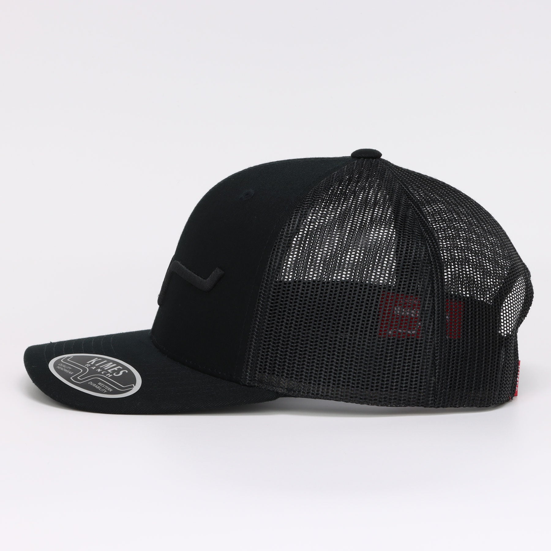 Kimes Ranch Weekly Trucker Black Cap