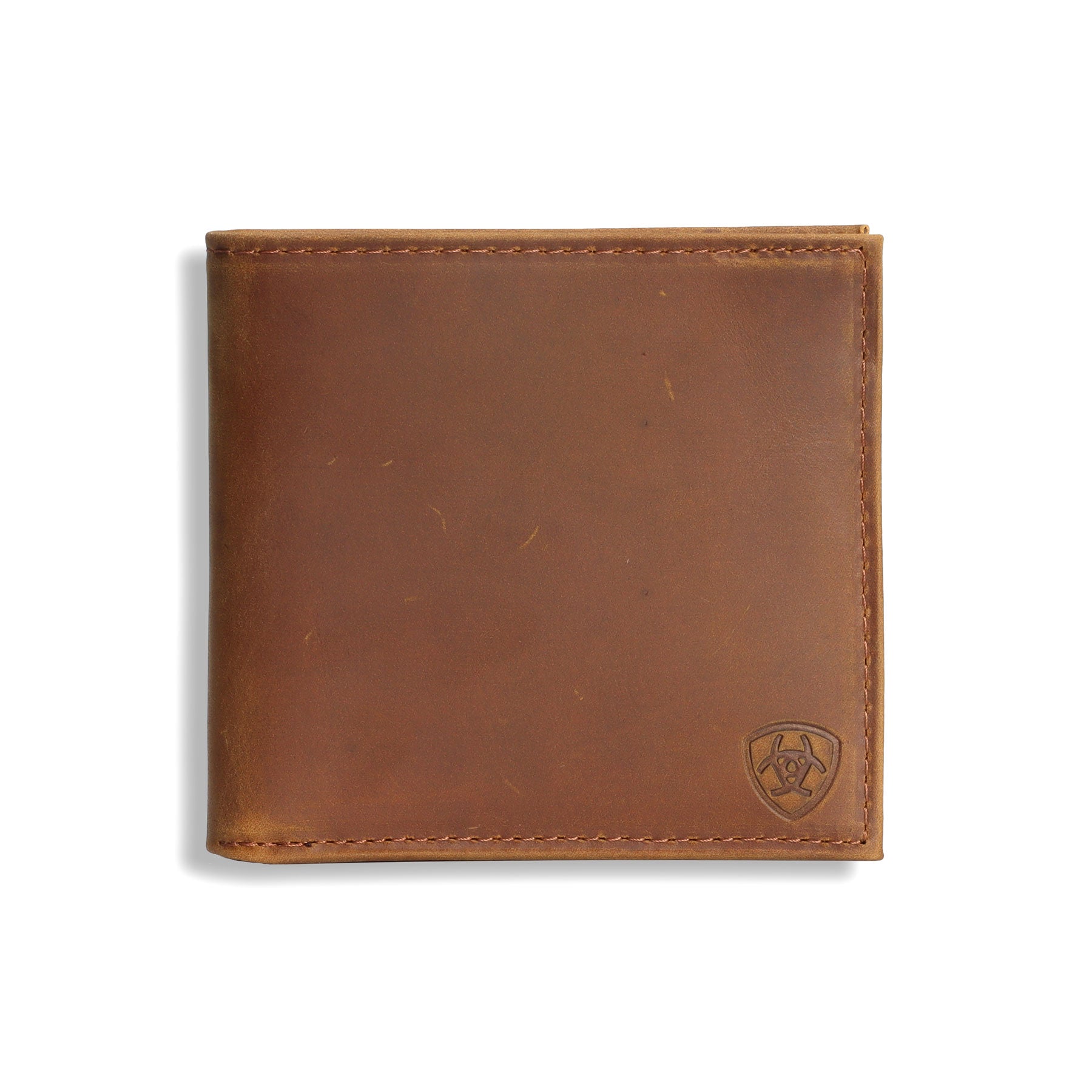 Ariat Medium Brown Premium Bifold Wallet