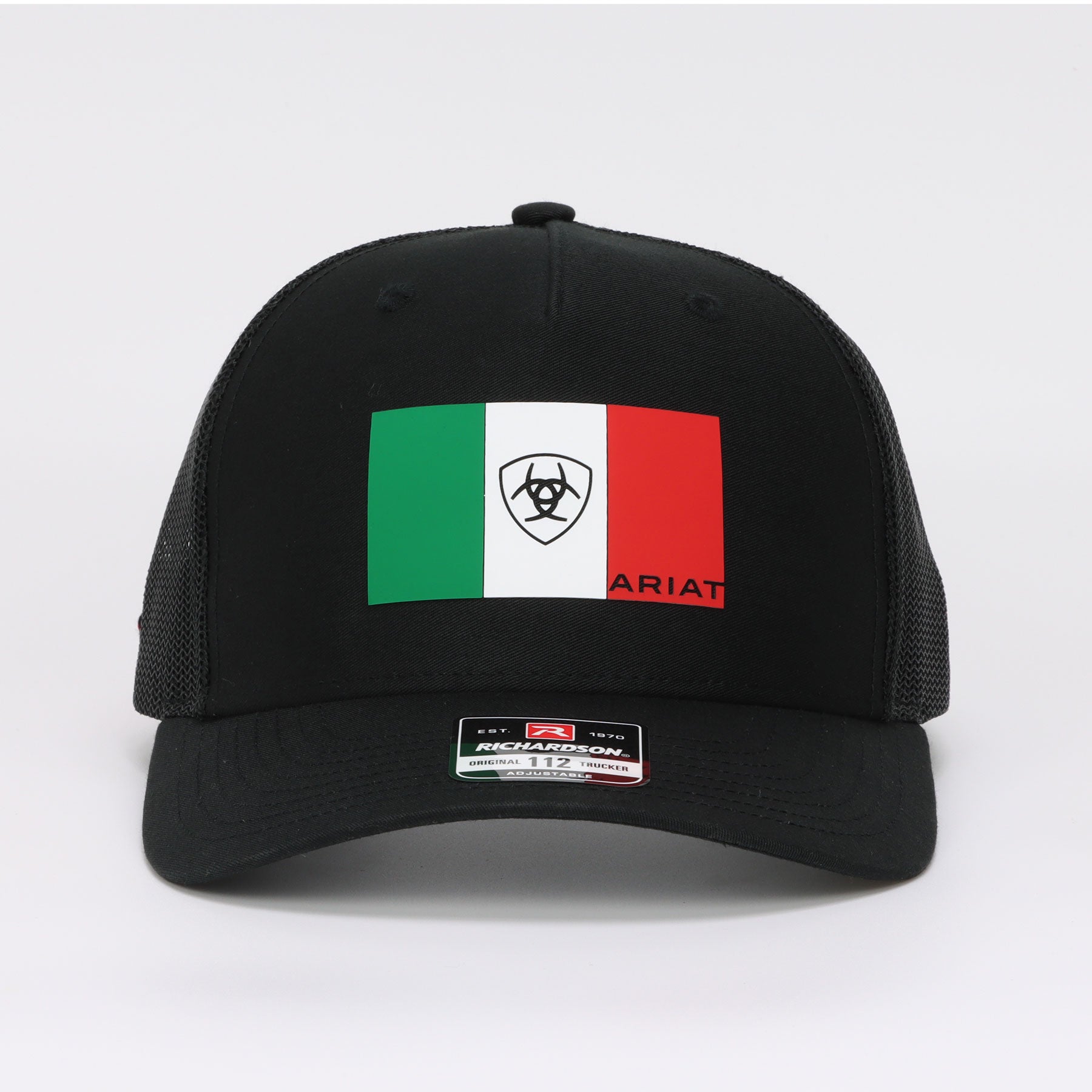 Ariat Black Mexico Flag Cap