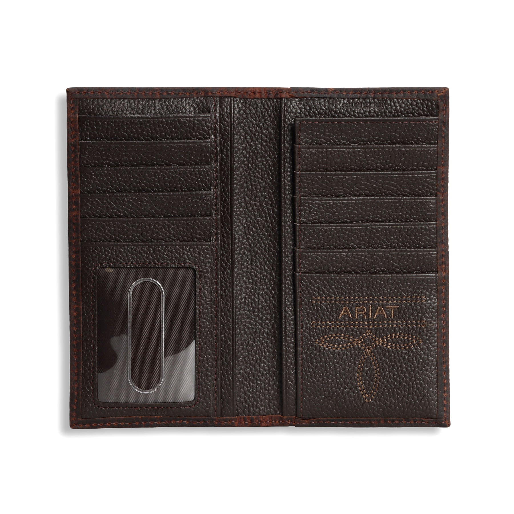 Ariat Rowdy Brown Mexico Rodeo Wallet