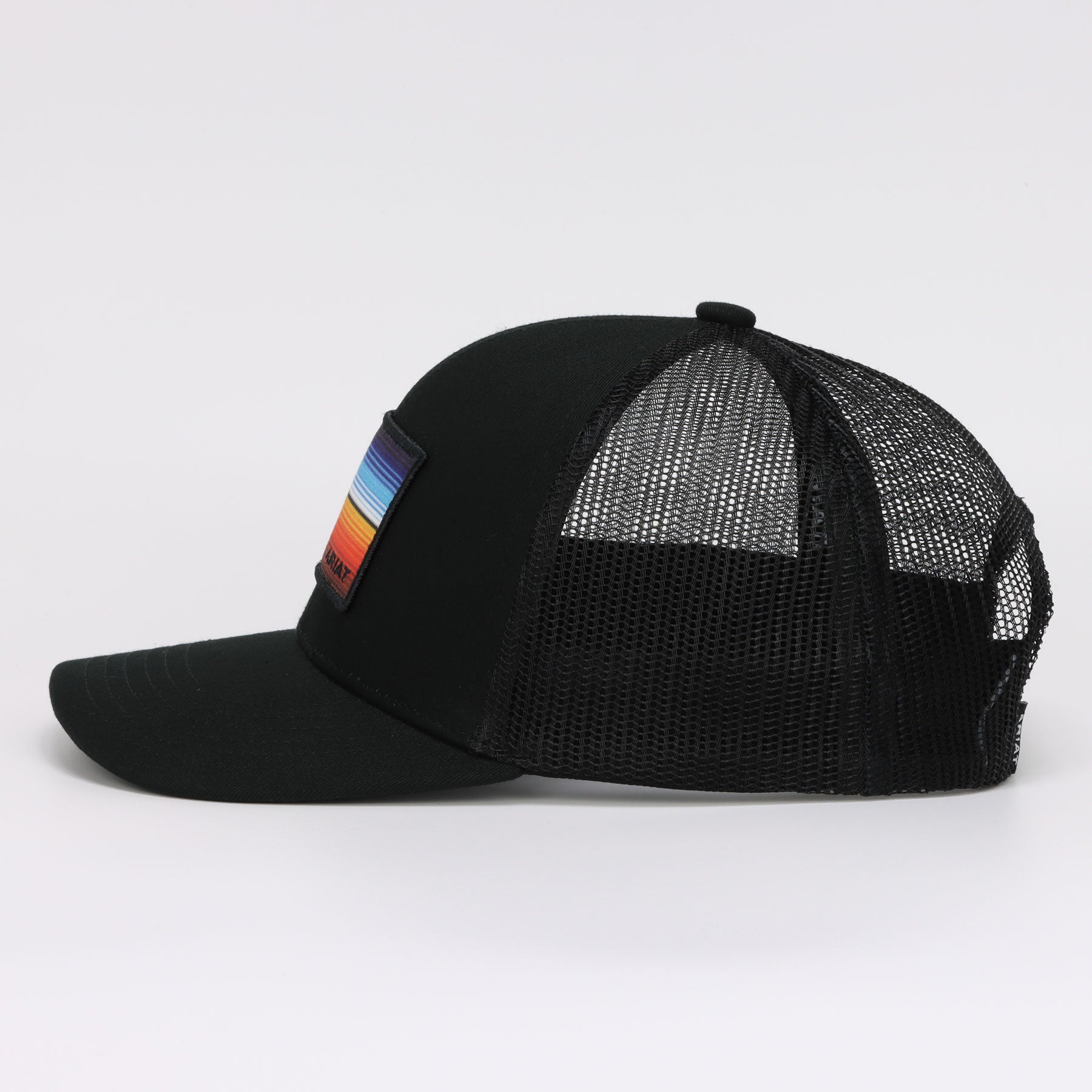 Ariat Black Serape Flag Patch Trucker Cap