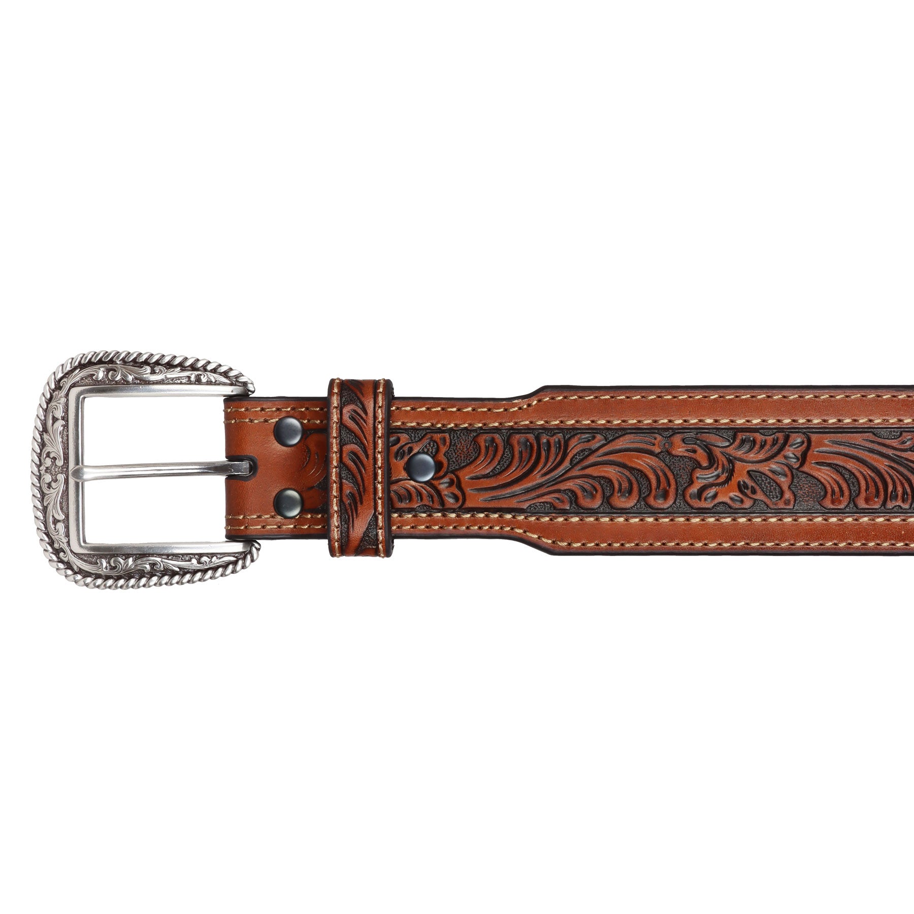 Ariat Western Tapered Embossed Belt