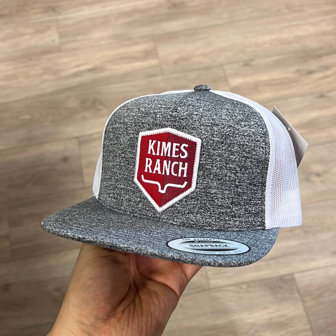 Kimes Ranch Heather Grey Jack Trucker Cap