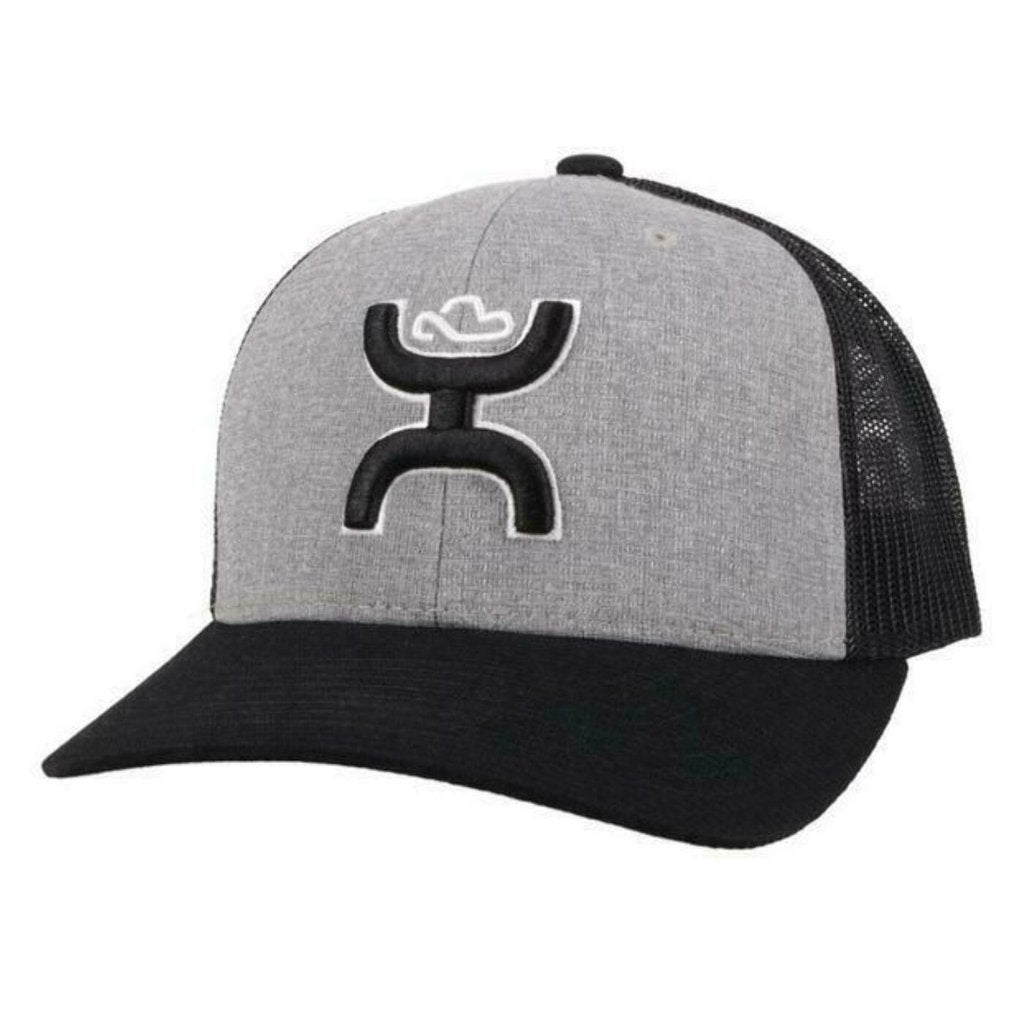 Hooey Grey/Black Sterling Trucker Cap